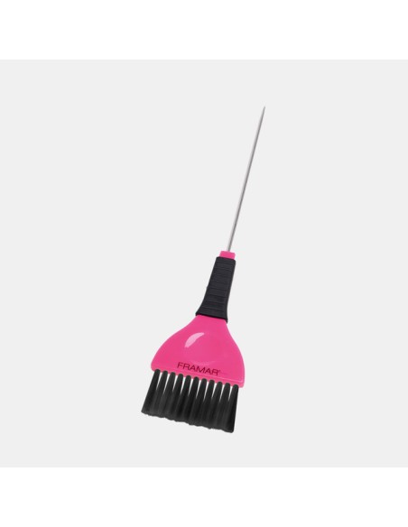 FRAMAR PIN TAIL BRUSH PINK PENNELLO TINTA CODA IN METALLO