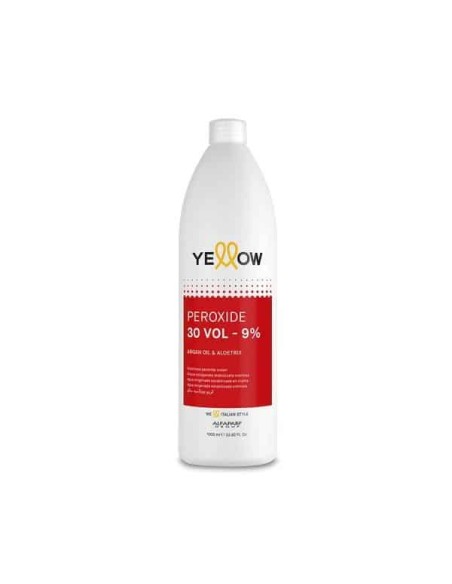 ALFAPARF YELLOW PEROXIDE 30 VOL. 9% - ACQUA OSSIGENATA STABILIZZATA CREMOSA 1000 ML