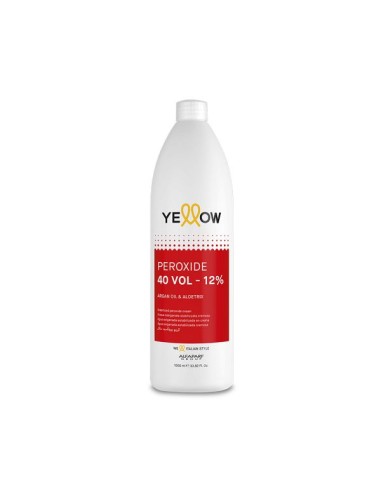 ALFAPARF YELLOW PEROXIDE 40 VOL. 12% - ACQUA OSSIGENATA STABILIZZATA CREMOSA 1000 ML