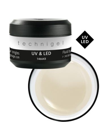 PEGGY SAGE TECHNIGEL GEL DI COSTRUZIONE UV&LED  FLUIDO - TRASPARENTE 50 GR