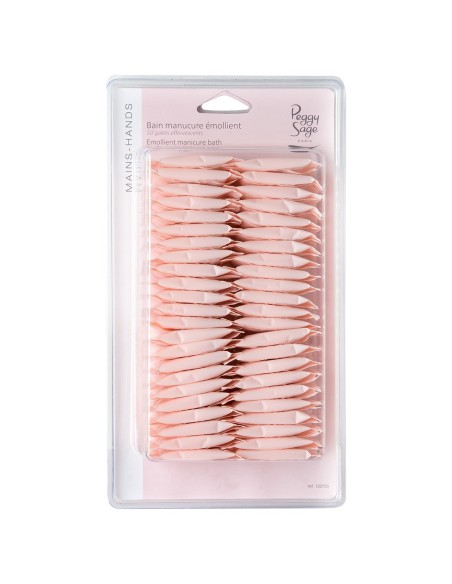 PEGGY SAGE TAVOLETTE EFFERVESCENTI BAGNO MANI EMOLIENTE 50PZ