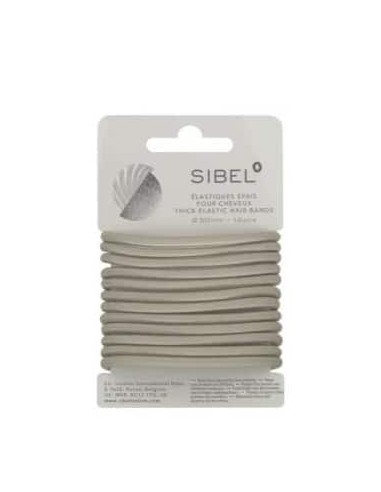 SIBEL EALSTICI PER CAPELLI BIONDI SPESSI Ø 50 MM 12 PZ