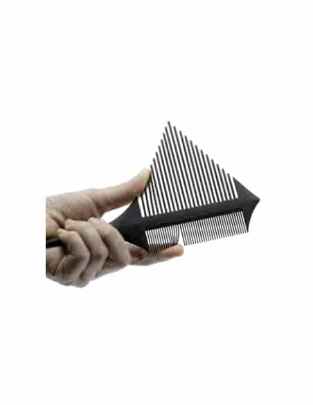 XANITALIA PRO DOUBLE-SIDE COMB PETTINE TRIANGOLARE DOPPIA FACCIA PER COLORAZIONI