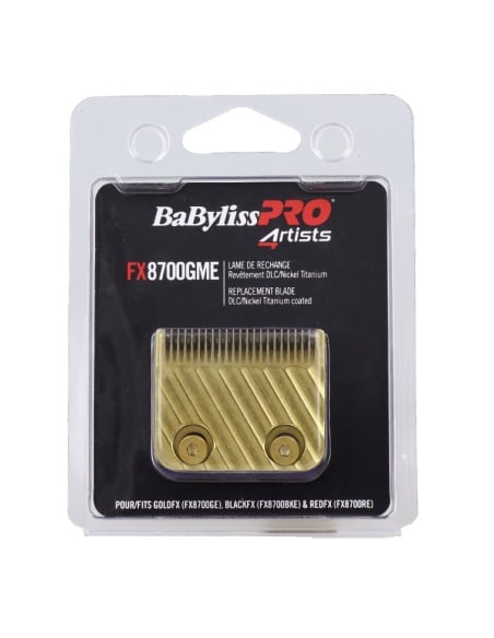 BABYLISS PRO LAMA TESTINA DI RICAMBIO DLC TITANIUM PER CLIPPER  FX8700GME