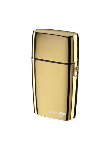BABYLISS PRO SHAVER FOILFX02 GOLD CON DOPPIA LAMA IN TITANIO