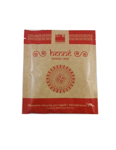 Henne Rosso riflessante naturale per capelli 40 gr