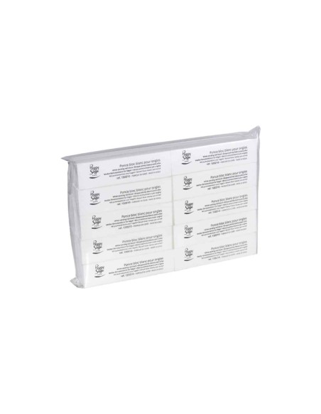 PEGGY SAGE MATTANICINO ABRASIVO BIANCO 10 PZ