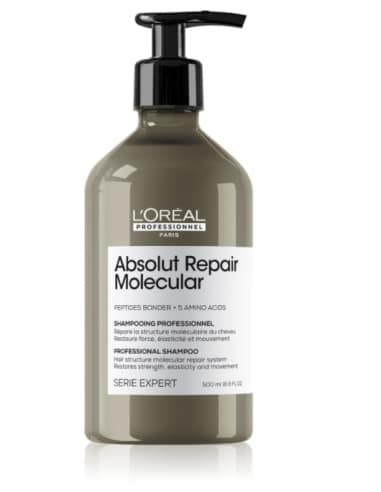 L'OREAL PROFESSONNEL SERIE EXPERT ABSOLUT REPAIR MOLECULAR SHAMPOO 500 ML