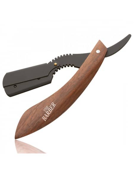 THE BARBER RASOIO PROFESSIONALE WOOD CHEROKEE A LAMA INTERA
