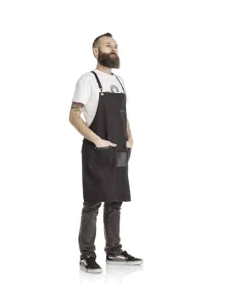THE BARBER XANITALIA PRO GREMBIULE DA BARBIERE HIDALGO CARBON