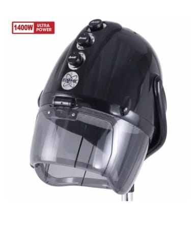 CERIOTTI CASCO ATOMIC 2 VELOCITA' A PIEDE NERO 1400 WATT