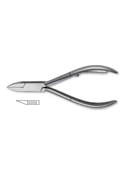 KIEPE TRONCHESE UNGHIE INCARNITE INCASTRATO PUNTA TRIANGOLO 13 CM ACCIAIO INOX