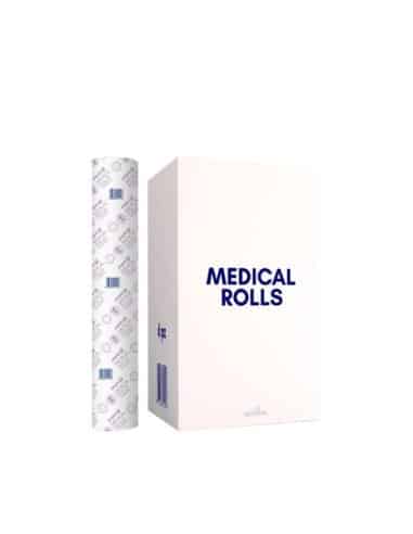 MEDICAL ROLL LENZUOLINO MEDICO MICROCOLLATO 2 VELI IN CELLULOSA H 60 CM 6 PZ