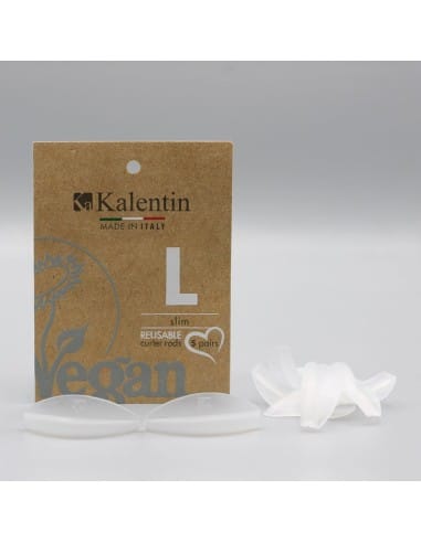 KALENTIN SILICONI INDEFORMABILI 'L' 10 PEZZI (5 PAIA CONVERGENTI) - CURVATURA D