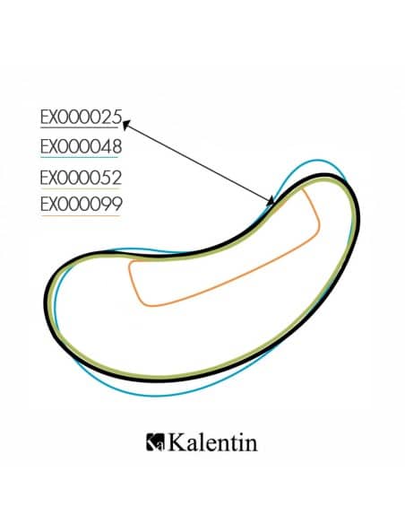 KALENTIN PATCH PER OCCHI CON ALOE BARBADENSIS E VITAMINA C - 20 PEZZI (10 PAIA)