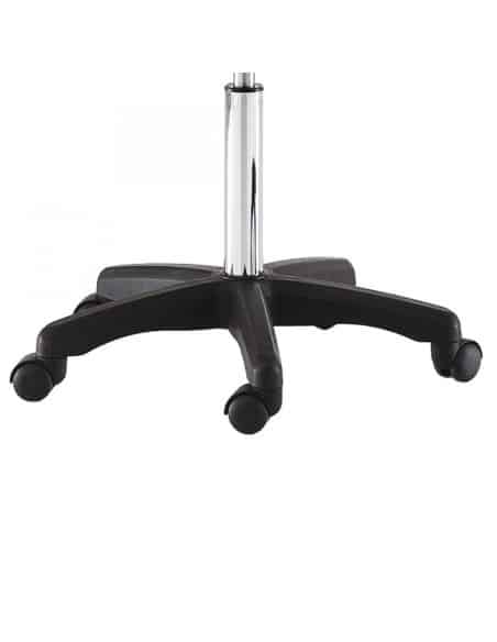XANITALIA PRO SGABELLO CON SCHIENALE SMART BLACK