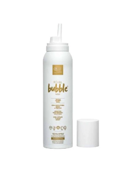 RO.IAL BUBBLE WAX CERA DEPILATORIA SPRAY A FREDDO MIELE 150 ML
