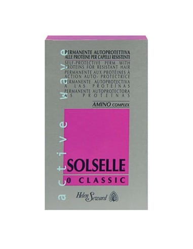 HELEN SEWARD SOLSELLE 0 CLASSIC KIT PERMANENTE AUTOPROTETTIVA ALLE PROTEINE PER CAPELLI RESISTENTI