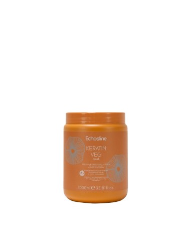 ECHOSLINE KERATIN VEG MASK - MASHERA RISTRUTTURANTE INTENSIVA 1000 ML