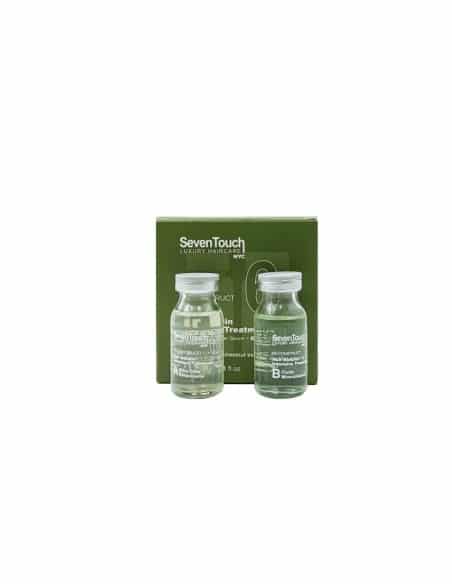 SEVEN TOUCH TRATTAMENTO SIERO FILLER RIMPOLPANTE + FLUIDO MINERALIZZANTE N.6  2 FIALE DA 12 ML CAD.