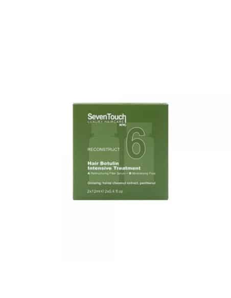 SEVEN TOUCH TRATTAMENTO SIERO FILLER RIMPOLPANTE + FLUIDO MINERALIZZANTE N.6  2 FIALE DA 12 ML CAD.