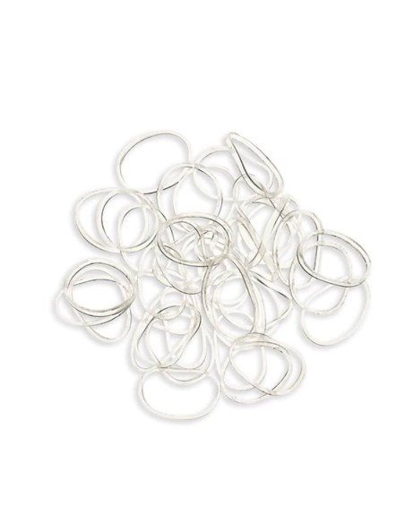 Xanitalia pro Elastico in gomma trasparente piccolo 40 pz