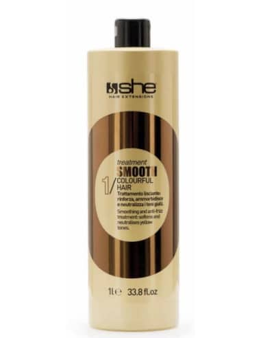 SHE SMOOTH TREATMENT COLOURFUL HAIR 1/ 1000 ML