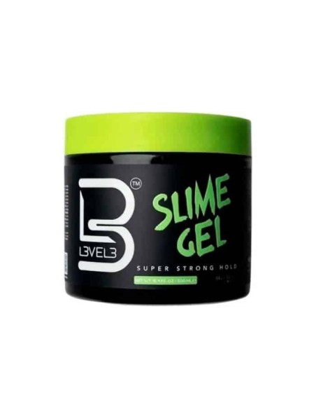 L3vel3 Slime gel tenuta super forte 250 ml - Gel per styling capelli con tenuta super forte