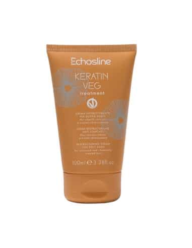 ECHOSLINE KERATIN VEG TREATMENT CREMA RISTRUTTURANTE PER DOPPIE PUNTE 100 ML