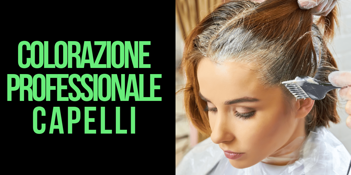 Colorazione professionale per parrucchieri